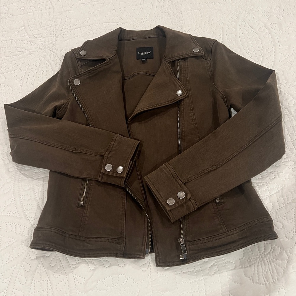 Bradford Moto Denim Jacket by Liverpool - Picture 4 of 11